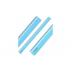 Линейка 40 см NEON Cristal, СТАММ, 4 цвета, ЛН52