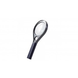 Лупа офисная Deli E9090 d=75мм x2.5(х5) черный, упак. блистер, арт. 1605478