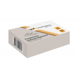 Скрепки канцелярские Workmate 25 мм, никелированные, 100 шт/уп, арт. 067000103
