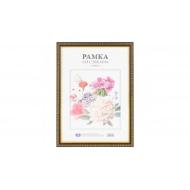 Рамка пластиковая 21*30см, № 9, венге, арт. 234019