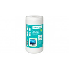 Туба с чист. салфетками OfficeClean для мониторов всех типов, 100шт., арт. 248261