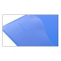 Папка на 4 кольцах А4, 25мм, 950мкм, пластик, синяя, арт.US-1014/4R blue