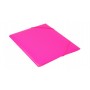 Папка на резинке Бюрократ Double Neon DNE510PINK A4 пластик кор.30мм 0.5мм розовый