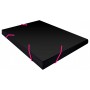 Папка на резинке Бюрократ Black Opal BL510/1 A4 пластик кор.30мм 0.5мм черный