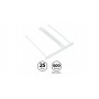 Механизмы для скоросшивания СТАММ, полипропиленовые, 25шт., прозрачные СК-30587