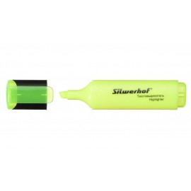 Текстовыделитель Silwerhof Blaze 108036-05 скошенный пиш. наконечник 1-5мм желтый
