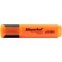 Текстовыделитель Silwerhof Blaze 108036-06 скошенный пиш. наконечник 1-5мм оранжевый картон