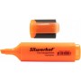 Текстовыделитель Silwerhof Blaze 108036-06 скошенный пиш. наконечник 1-5мм оранжевый картон