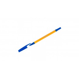 Ручка шариковая OfficeSpace "907 Orange" синяя, 1,0мм, желтый корпус BP_15132