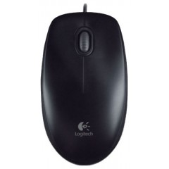 Мышь Logitech B100, USB, черный